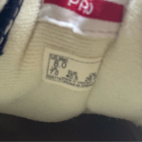 Vans Pro Old Skool Sneakers Size 9.5 Womens 8 men’s Navy Blue Suede - Picture 6 of 7